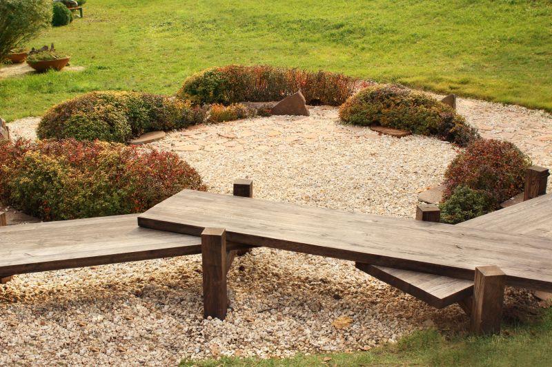 Pathway with Pea Gravel